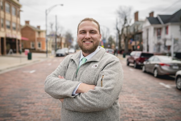 Professional Headshot of Smiling Male